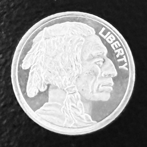 Buffalo indian head - head, 1